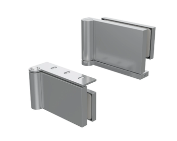 GH410 - Anodized aluminium glass door hinge by GH ITALY - view 3